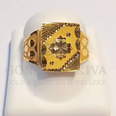 22kt gold ring ggr-h75