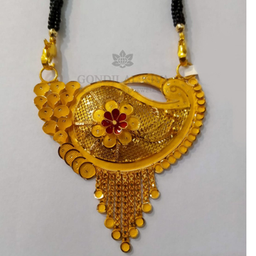 20kt gold mangalsutra gdl163 by 
