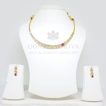 18kt gold necklace set gnl4 - gft12 by 