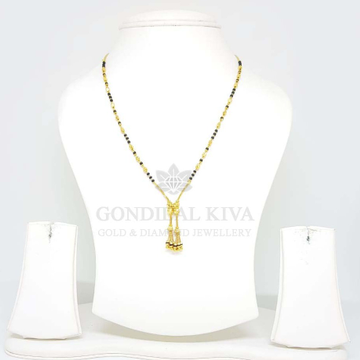 18kt gold mangalsutra gms39 by 