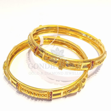 20kt gold bangle gbg2 by 