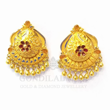 20kt gold earring gft119 by 