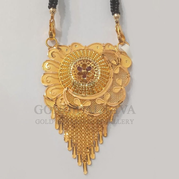 22kt gold mangalsutra gdl-h4 by 