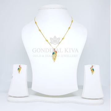 18kt gold pendant set gchp10 - gft24 by 