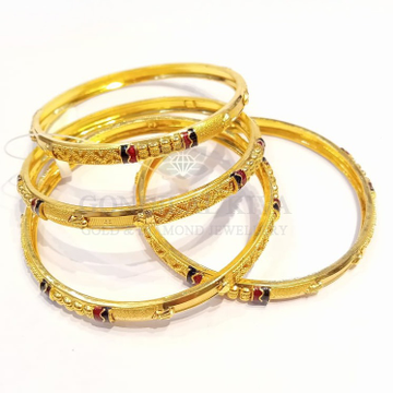 20kt gold bangles 4gbg65 by 