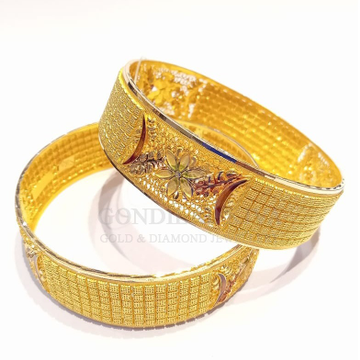 18kt gold bangle gbg64 by 