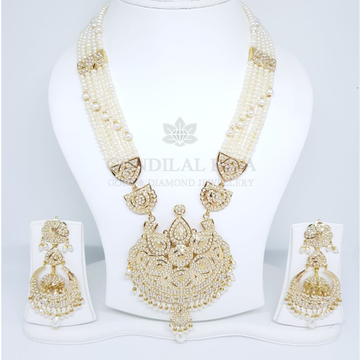 18kt gold necklace set gnl175 - gbl100 by 