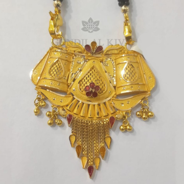 20kt gold mangalsutra gdl157 by 