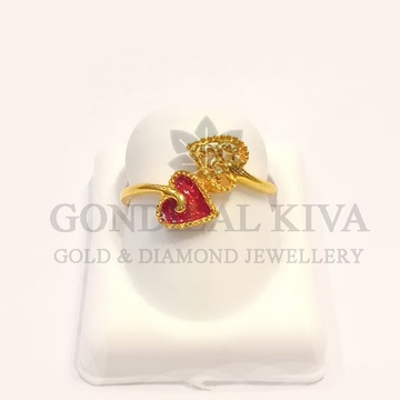 22kt gold ring glr-h51 by 