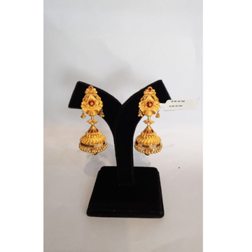 22Kt Gold Attractive Jummar Earring GK-E05 by 