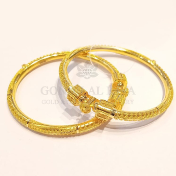 18kt gold bangle gbg60 by 