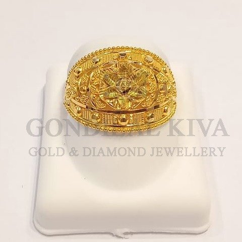 22kt gold ring gLR-h109