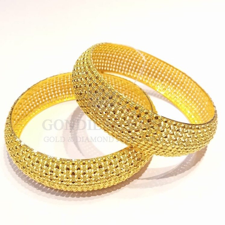22kt gold bangle gbgh15