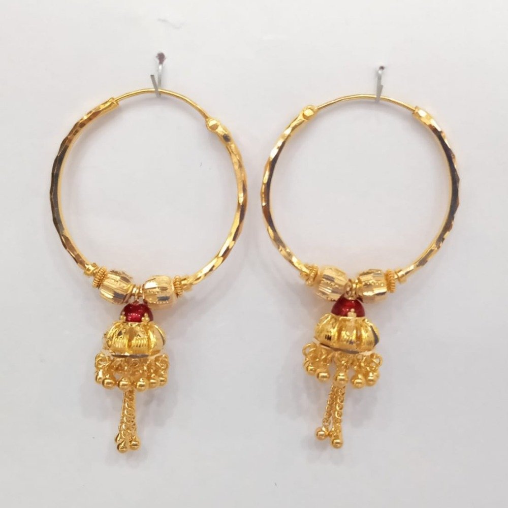 Latest Punjabi Gold Earrings Design 2024 | favors.com