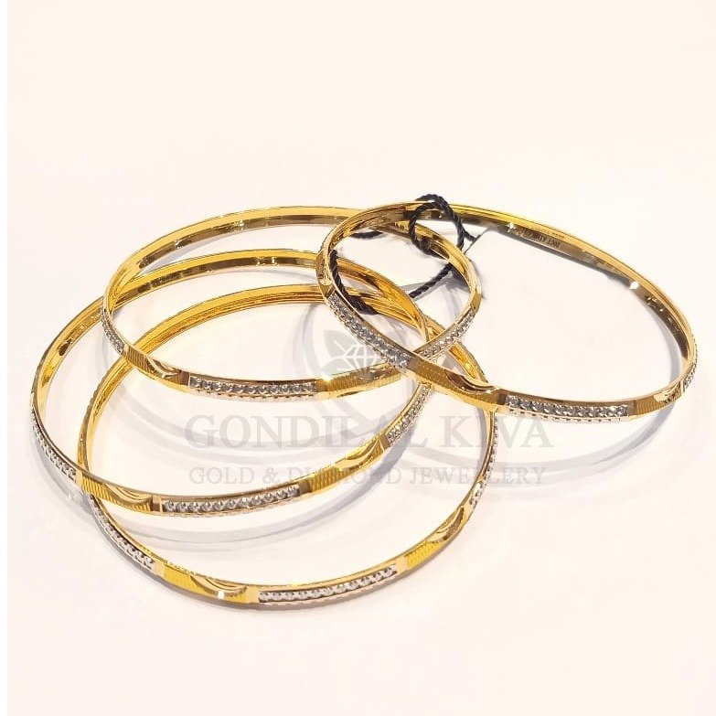 20kt gold bangles 4gbg54