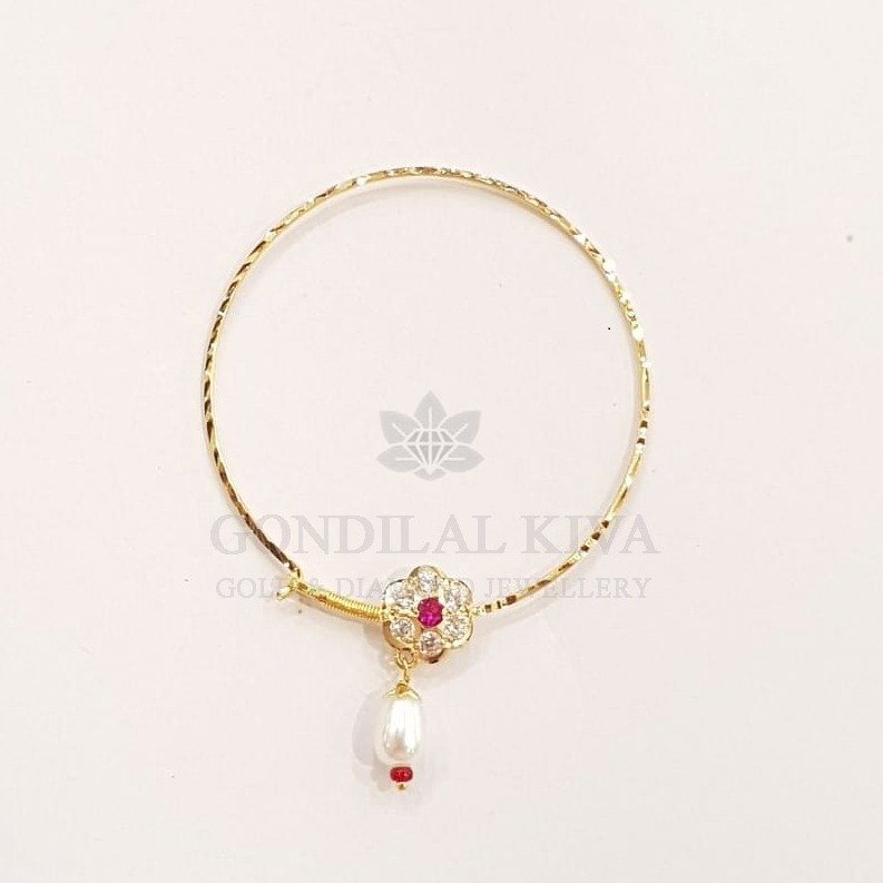 18kt gold nath gnt61