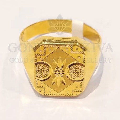 22kt gold ring ggr-h82