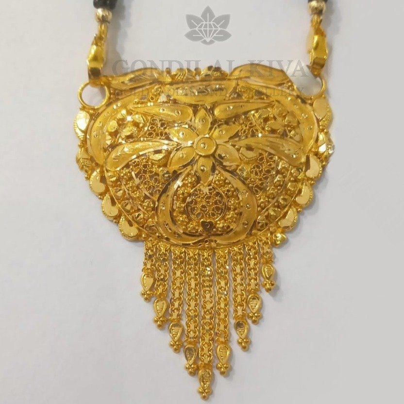 20kt gold mangalsutra gdl151