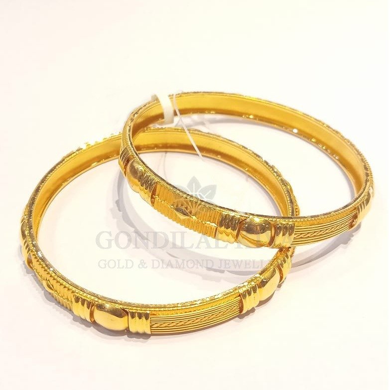20kt gold bangle gbg18